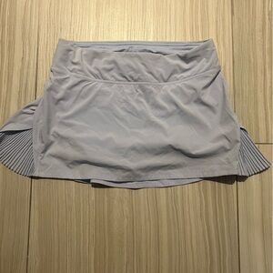 Lululemon light purple tennis skirt